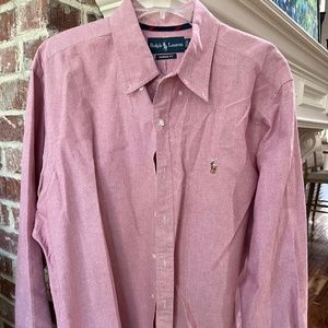 Clean out Mens button down Polo